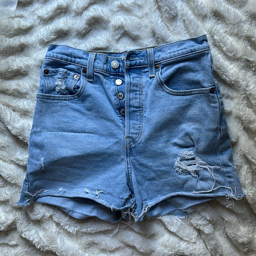 Levi Jeans Ribcage Shorts